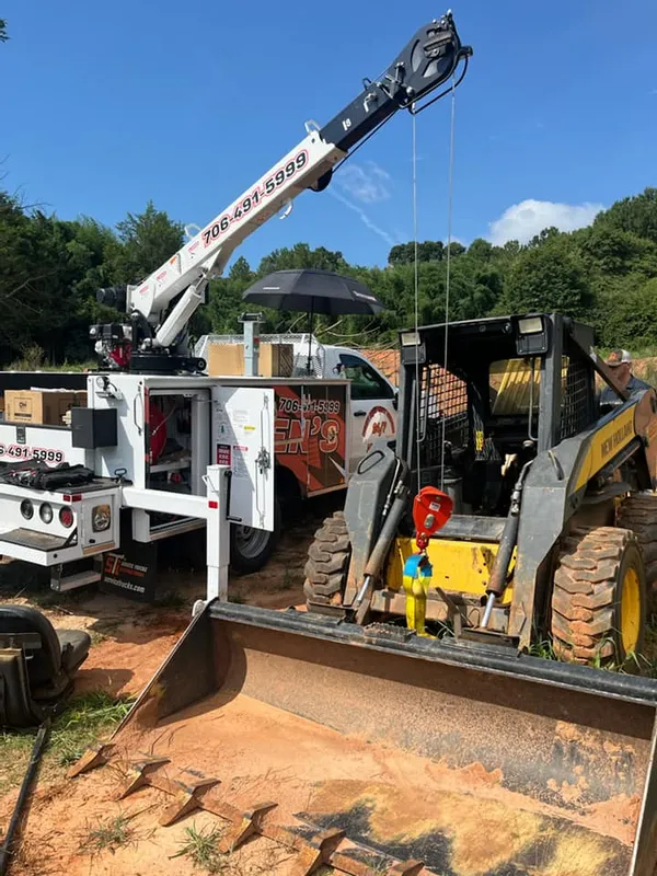 Field repair on agricultural equipment